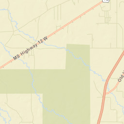 Oktibbeha County Street Map