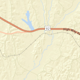 Beards Mill Alabama Street Map