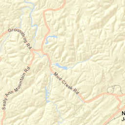 Mud Creek Alabama Street Map