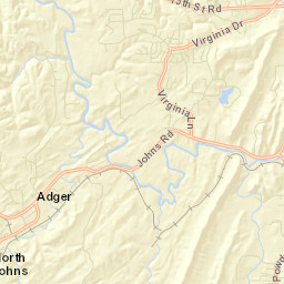 Chinn Alabama Street Map