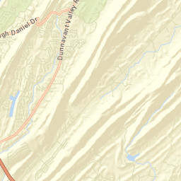 Highland Lakes Street Map