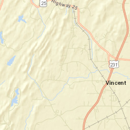 Calcis Alabama Street Map