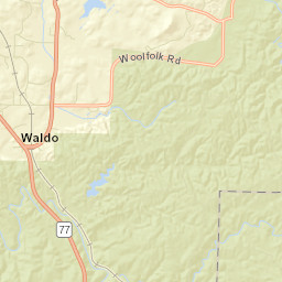 Carara Alabama Street Map