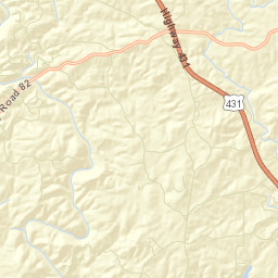 Foster Crossroad Alabama Street Map