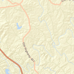 Morrison Crossroad Alabama Street Map