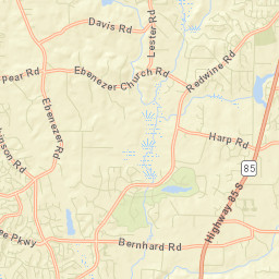 Fayette County Street Map
