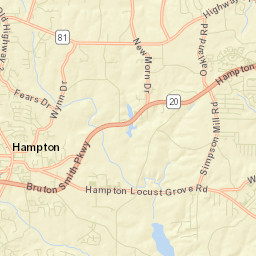 Hampton Street Map