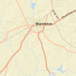 Warren County Street Map