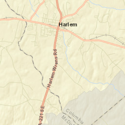 Harlem Street Map