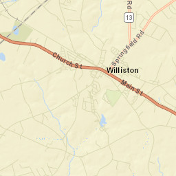 Williston Street Map