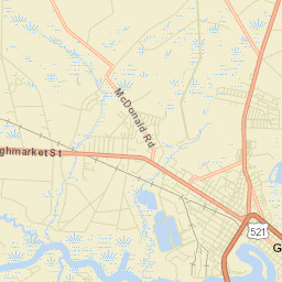 Georgetown County Street Map