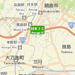 Amagi Street Map
