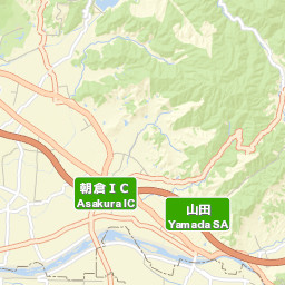 Asakura Shi Street Map