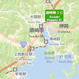 Susaki Street Map