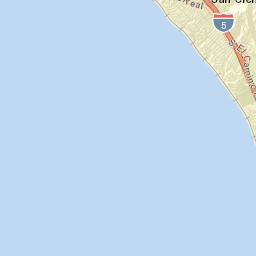 San Clemente California Street Map