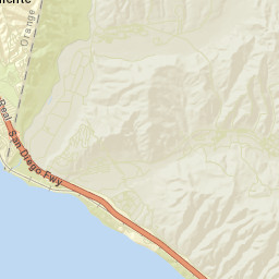 San Onofre California Street Map