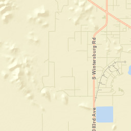 Wintersburg Arizona Street Map