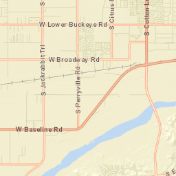 Liberty Arizona Street Map