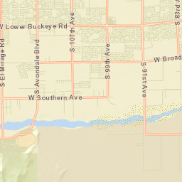 Maricopa Village Arizona Street Map