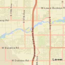 Laveen Arizona Street Map