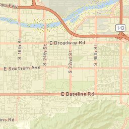 Cimarron Arizona Street Map