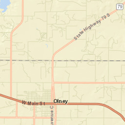 Olney Street Map