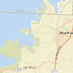 Pilot Point Street Map