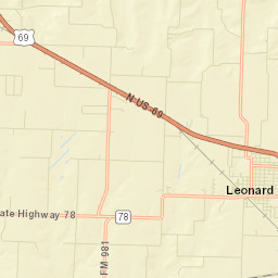 Leonard Street Map