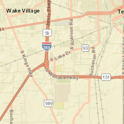 501 N State Line Ave Texarkana TX Street Map
