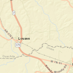 Smackover Arkansas Street Map