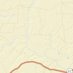 Thebes Arkansas Street Map