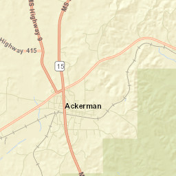 Ackerman Street Map