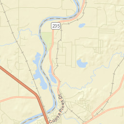 Creswell Alabama Street Map