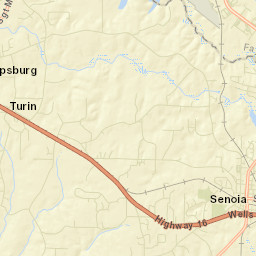 Senoia Street Map