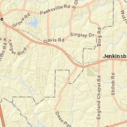 Locust Grove Street Map