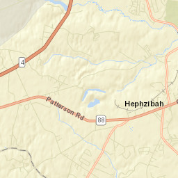 4406 Jones Street, Hephzibah, GA 30815 Street Map