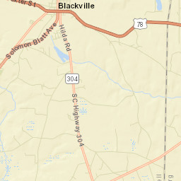 Blackville Street Map