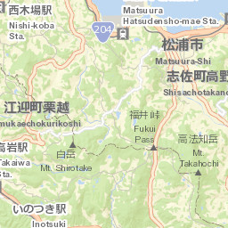 Matsuura Street Map