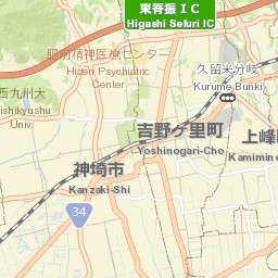 Kanzaki Shi Street Map