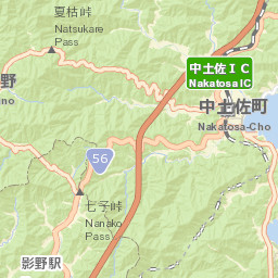 Nakatosa Street Map