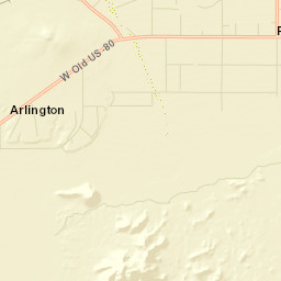 Palo Verde Arizona Street Map
