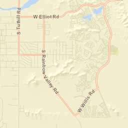 Maricopa County Street Map