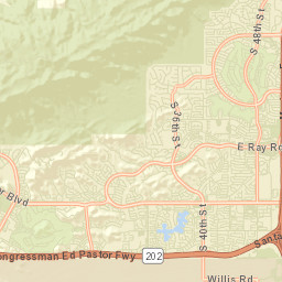 Parkside Arizona Street Map