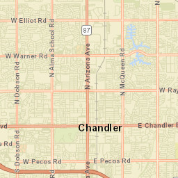 Amberwood II Arizona Street Map