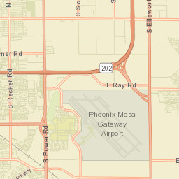 South Ranch House Parkway, Gilbert, AZ Street Map