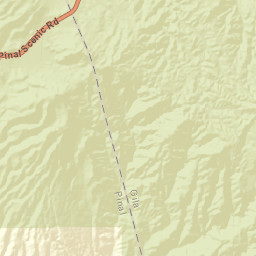 Top-of-the-World Arizona Street Map