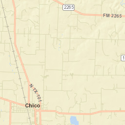 Mount Lane, Chico, TX 76431 Street Map