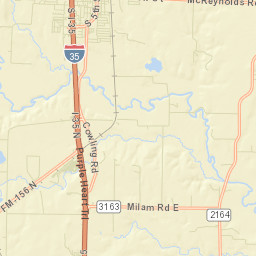 3105 Cowling Road, Sanger, TX 76266 Street Map