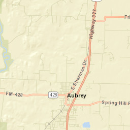 Aubrey Street Map