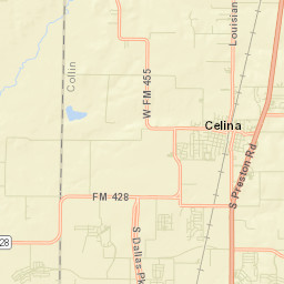 1330 North Louisiana Drive, Celina, TX Street Map